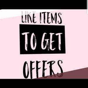 Like an Item and get private offer